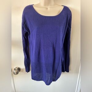 CALIA Purple Crew Neck Sweater M